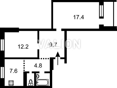 квартира за адресою Вікентія Беретті вул., 8