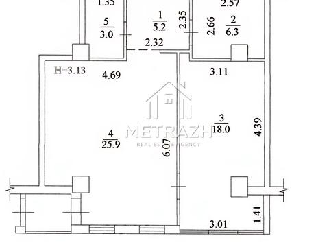 квартира по адресу Клочковская ул., 117