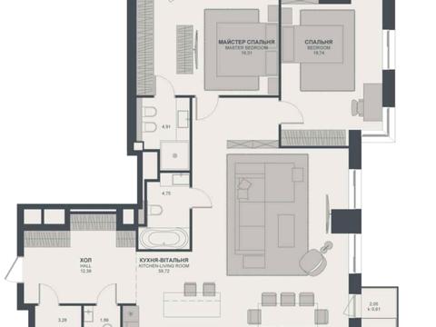 квартира по адресу Василия Тютюнника ул. (Анрі Барбюса), 43