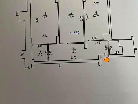 квартира по адресу Малоголосковская ул., 30А