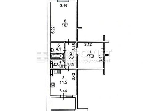 квартира за адресою Миколи Закревського вул., 97-А