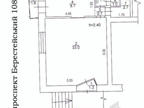 комерційна за адресою Берестейський просп. (Перемоги), 108/1