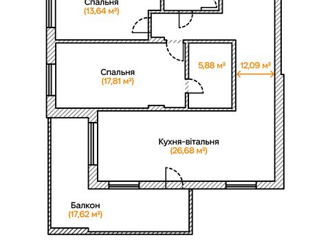 квартира по адресу Берестейский просп. (Победы), 139