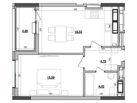 квартира по адресу Евгения Коновальца ул. (Щорса), 30