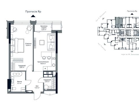 квартира по адресу Антоновича ул. (Горького), 136