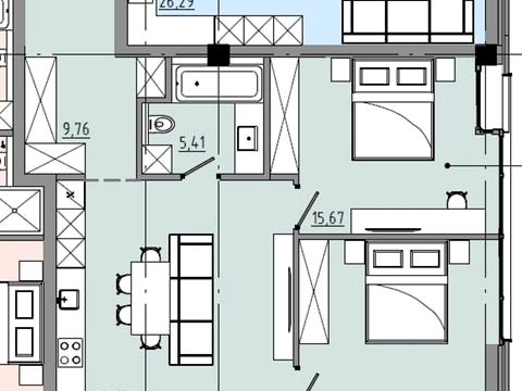 квартира по адресу Славянская ул., 23В