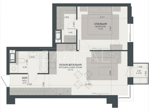 квартира по адресу Василия Тютюнника ул. (Анрі Барбюса), 39