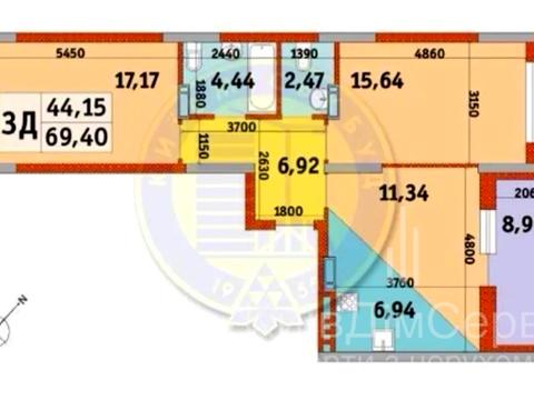 квартира за адресою Київ, Квітки Цісик вул. (Гамарника), 32