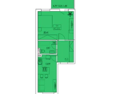 квартира за адресою Академіка Сахарова вул., 11