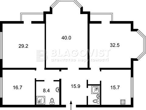 квартира по адресу Олеся Гончара ул., 28