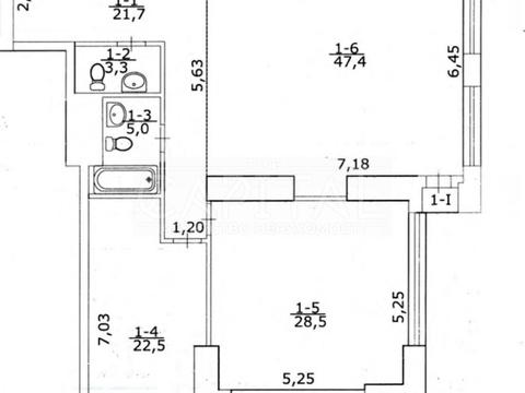 квартира за адресою Велика Васильківська вул. (Червоноармійська), 91-93
