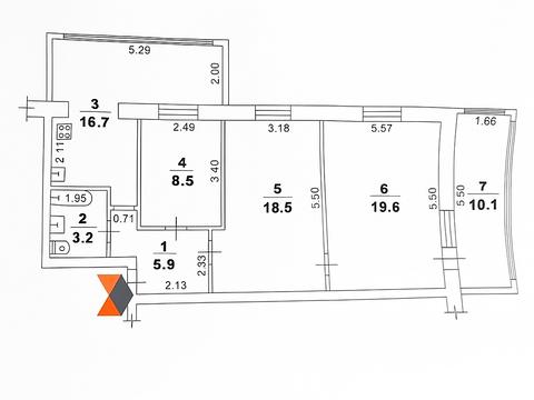 квартира за адресою Академіка Філатова вул., 43