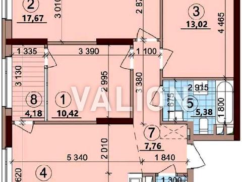 квартира за адресою Європейського Союзу просп. (Правди), 51