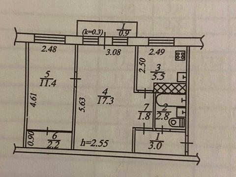 квартира по адресу Слобожанский просп. (Газеты "Правда"), 46