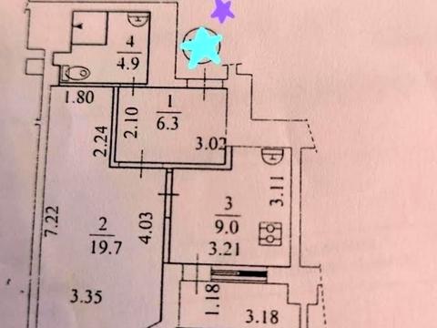 квартира по адресу Днепровская набережная ул., 26-Б