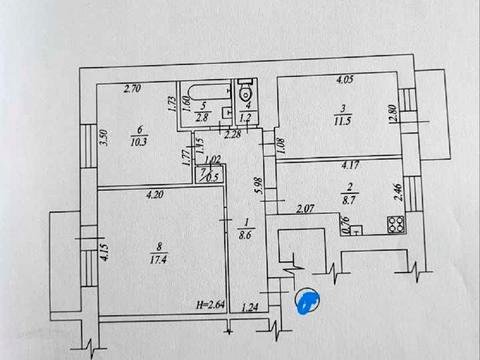 квартира по адресу Краснодарская ул. (Краснодарська), 171г