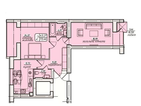 квартира за адресою Райдужна вул., 104