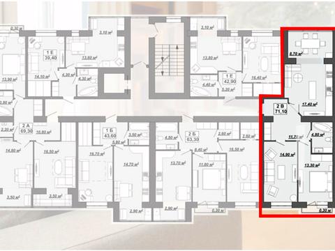 квартира по адресу Княгинин ул., 44/39