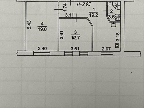 квартира по адресу Михаила Гончаренко ул., 111