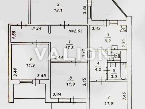 квартира по адресу Петра Григоренко просп., 13