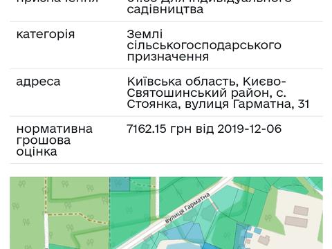 участок по адресу Гарматна, 31