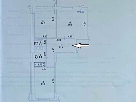 квартира по адресу Жабаева Жамбыла ул. (Кузьминская), 7-Д