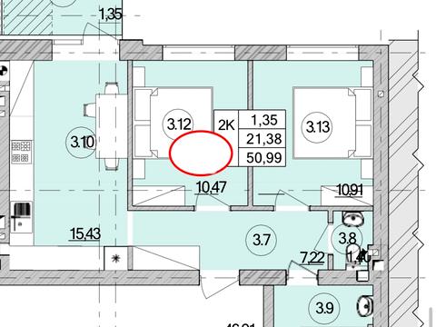 квартира за адресою Ново-Оскольська вул., 2б