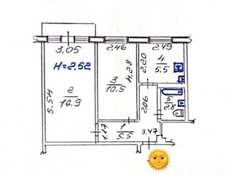 квартира по адресу Героев Сталинграда просп., 163