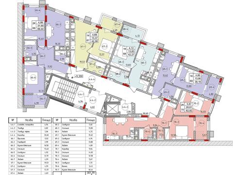 квартира по адресу Сичинского ул., 1