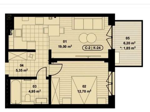квартира по адресу Ивана Франко ул., 114а