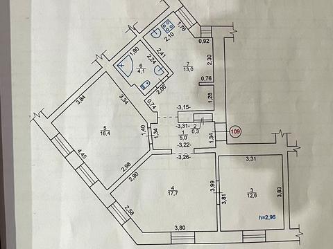 квартира за адресою Соборності вул. (Жовтнева), 46