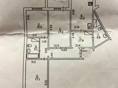 квартира по адресу Петра Григоренко просп., 14