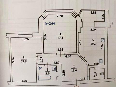 квартира по адресу Петра Григоренко просп., 28