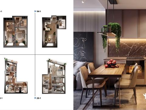 квартира по адресу Академика Заболотного ул., 1-Б