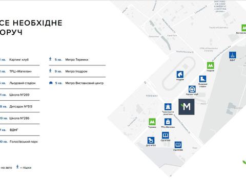 квартира по адресу Академика Заболотного ул., 1-Б