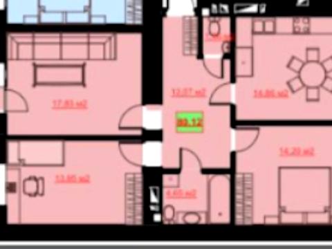 квартира по адресу Гетмана Петра Дорошенко ул., 28