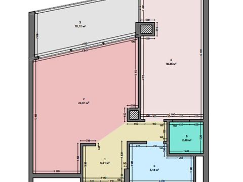 квартира по адресу Иоанна Павла II ул. (Лумумбы Патриса), 12