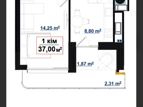 квартира за адресою Гетьмана Петра Дорошенка вул., 19