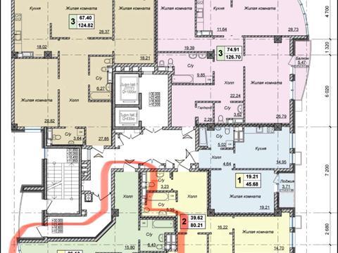 квартира по адресу Казимира Малевича ул. (Боженка), 48