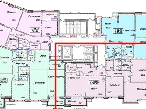 квартира за адресою Андрія Верхогляда вул. (Михайла Драгомирова), 17-Б