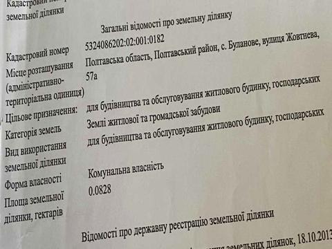 ділянка за адресою 