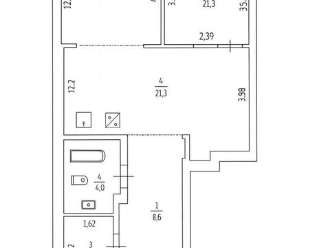 квартира по адресу Митрополита Василия Липковского ул. (Урицкого), 37-В