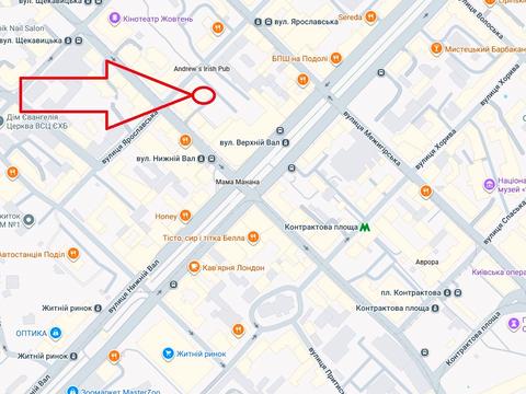 комерційна за адресою Костянтинівська вул., 20/14