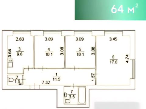 квартира по адресу Лысенко ул., 21