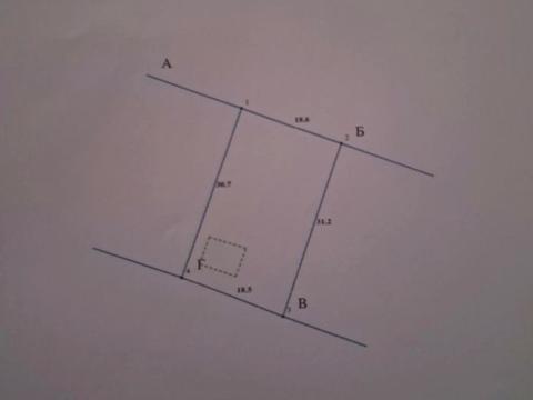 участок по адресу 