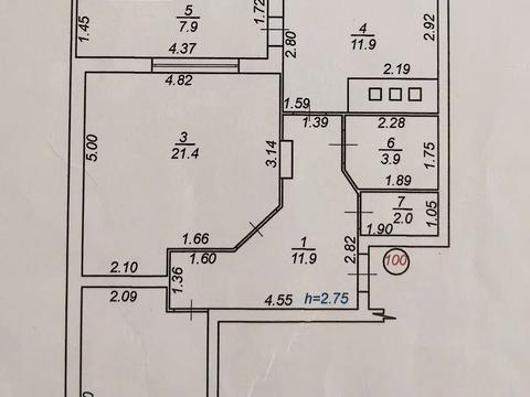 квартира по адресу Будівельників ул., 4