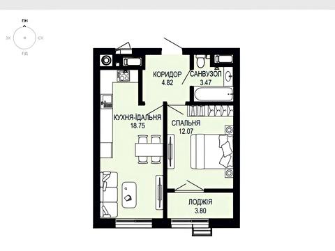 квартира по адресу Щурата ул., 5