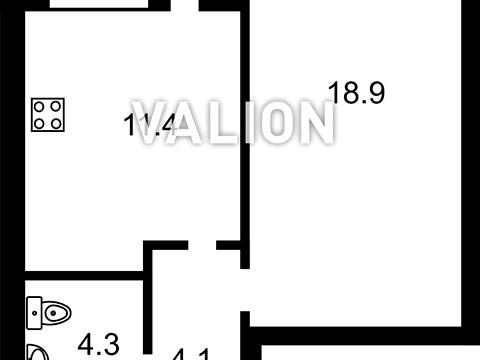квартира по адресу Воздухофлотский просп. (Повітрофлотський), 56