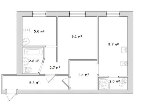 квартира по адресу Дмитрия Яворницкого просп. (Карла Маркса), 8