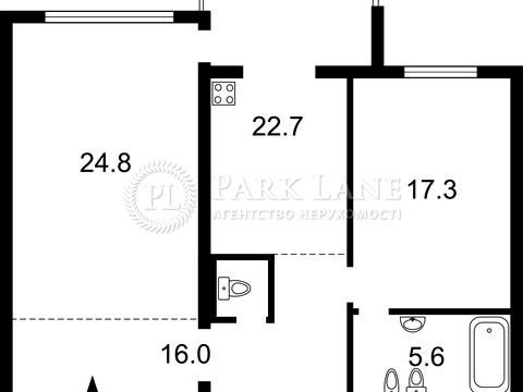 квартира за адресою Оболонська набережна вул., 3